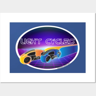 Lightcycles Posters and Art